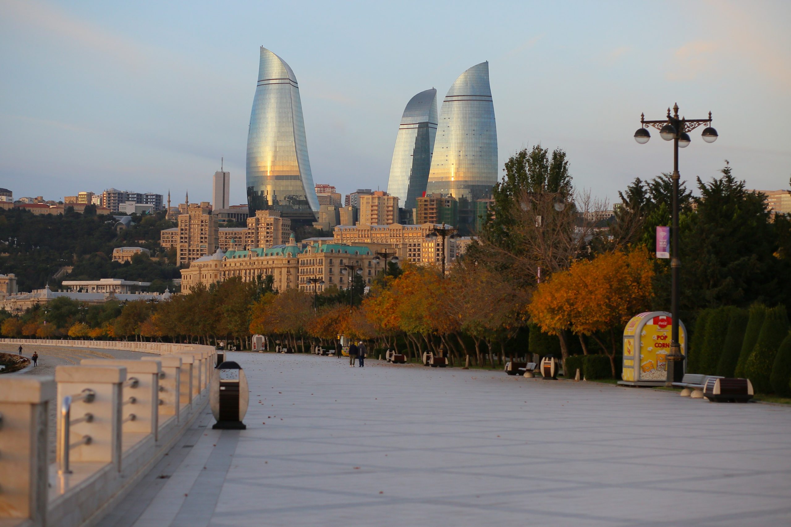 Baku Boulevard, Novemer 2018