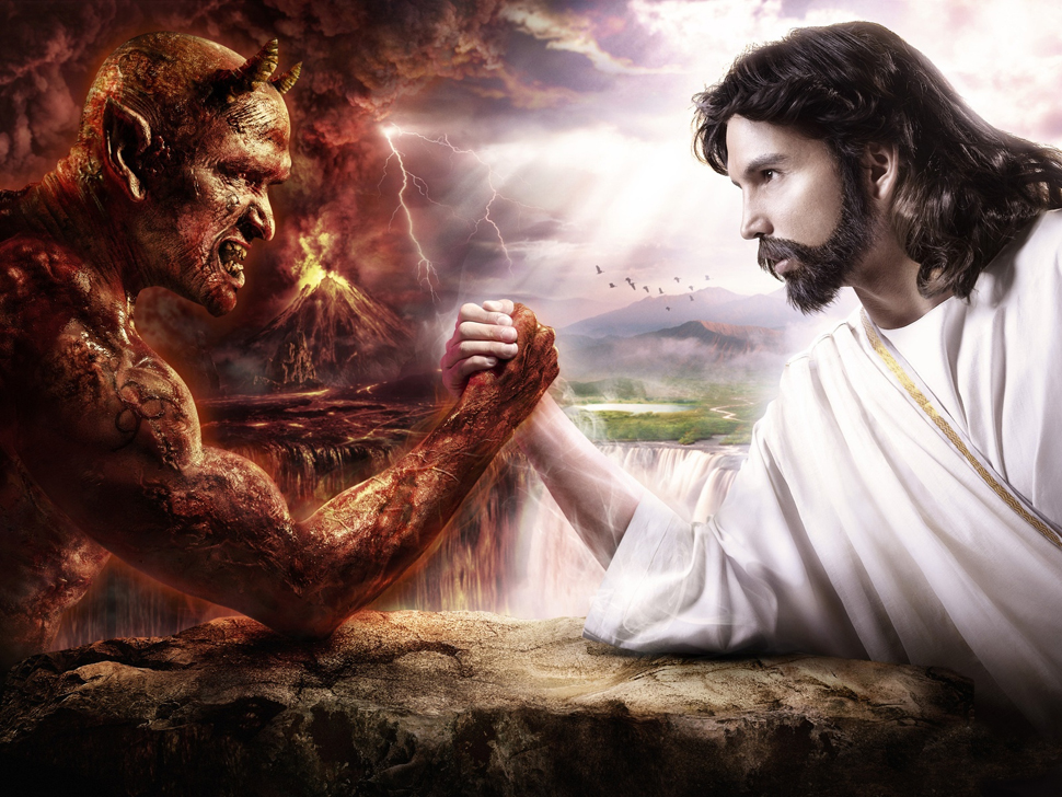 Дьявол против Иисуса