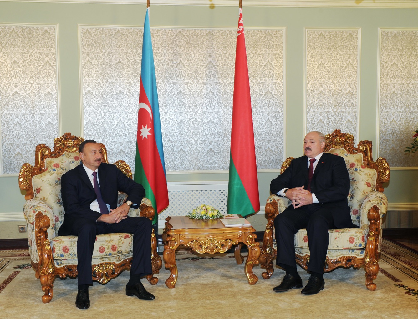 Фото пресс-службы президента Азербайджана