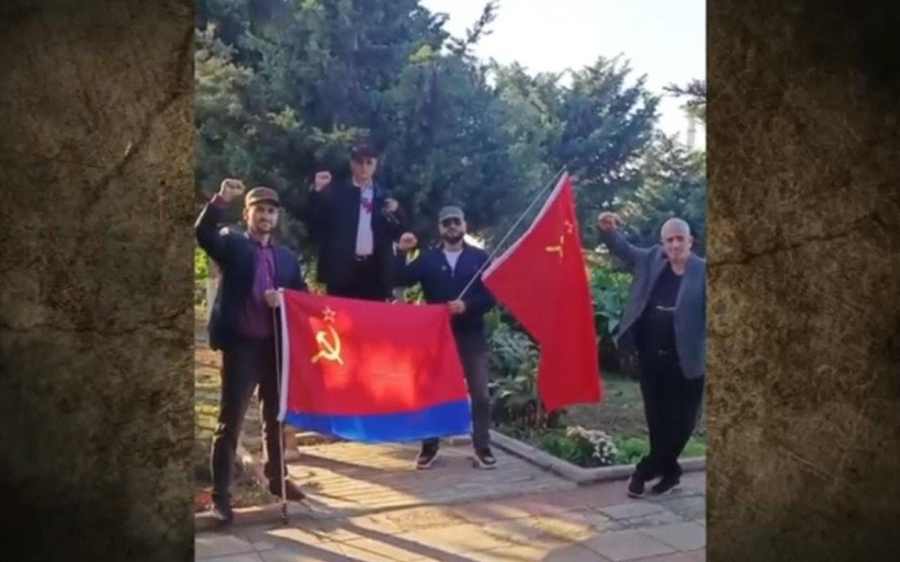 USSR flag march participants detained in Baku: “There is no legal restriction”