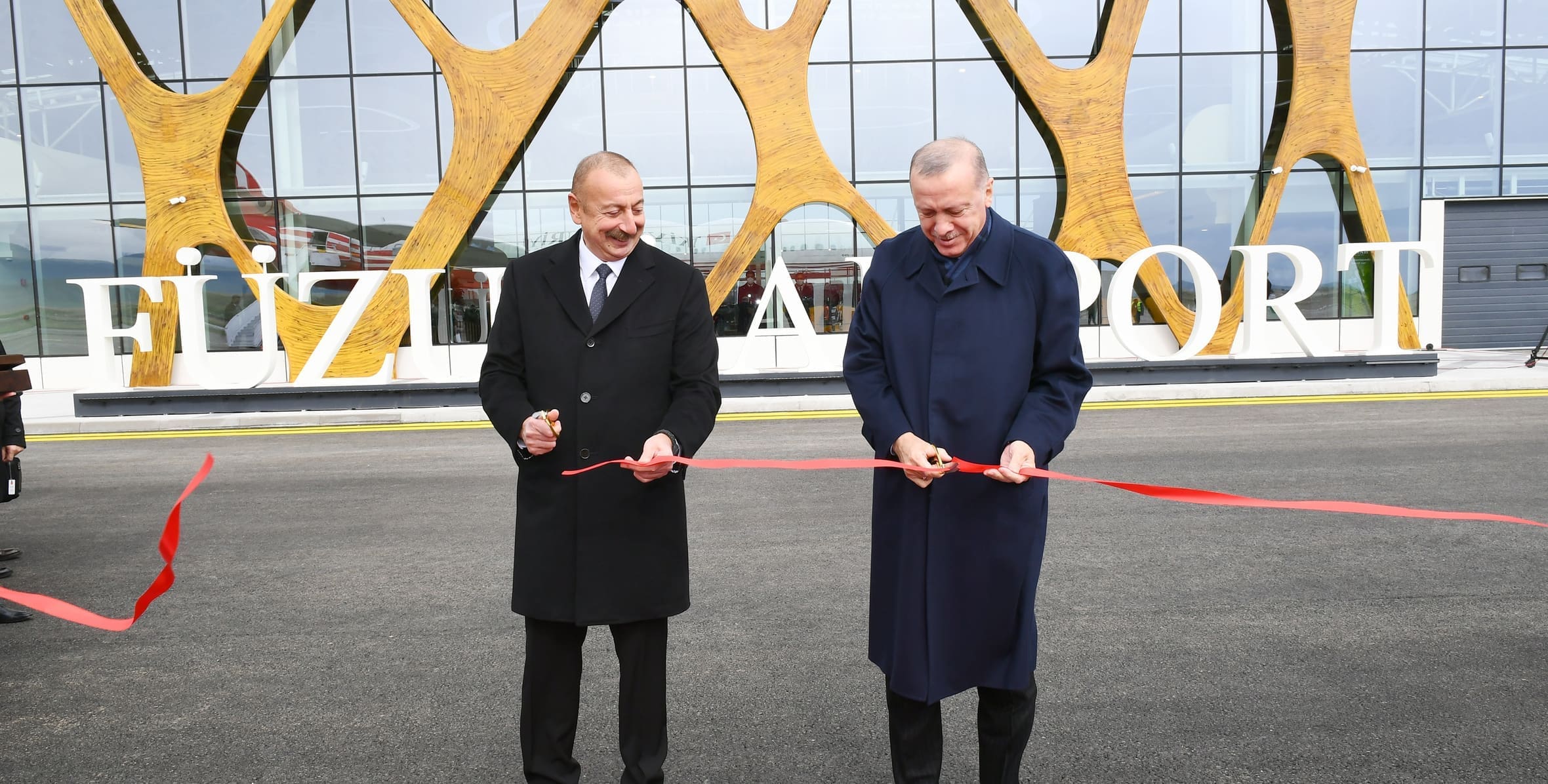 Presidents Erdogan and Aliyev inaugurate the Fuzuli International Airport