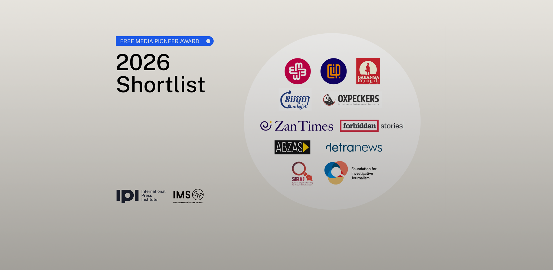 Meydan TV shortlisted for International Free Media Pioneer Award