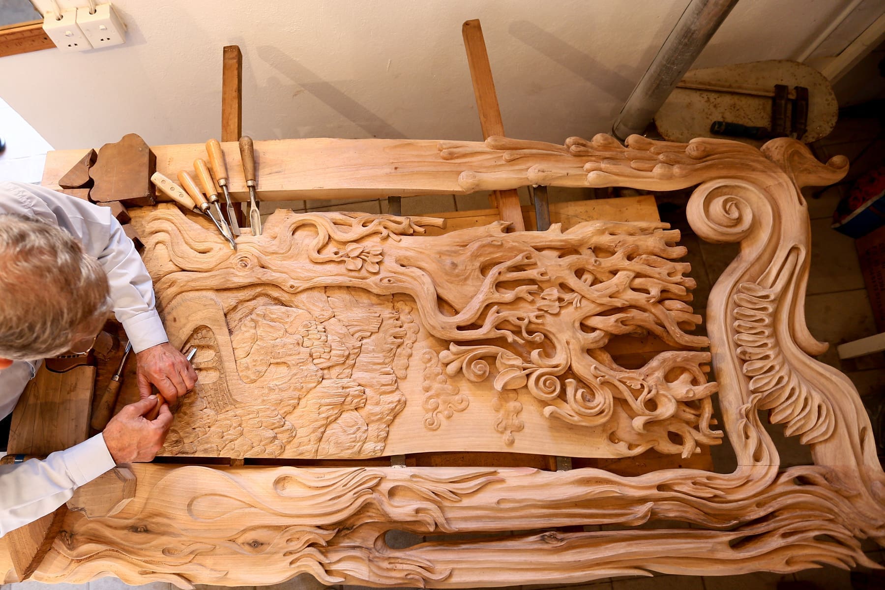 “I spend about 2 - 3 hours a day working. Even though it can be tedious, I love this work.”