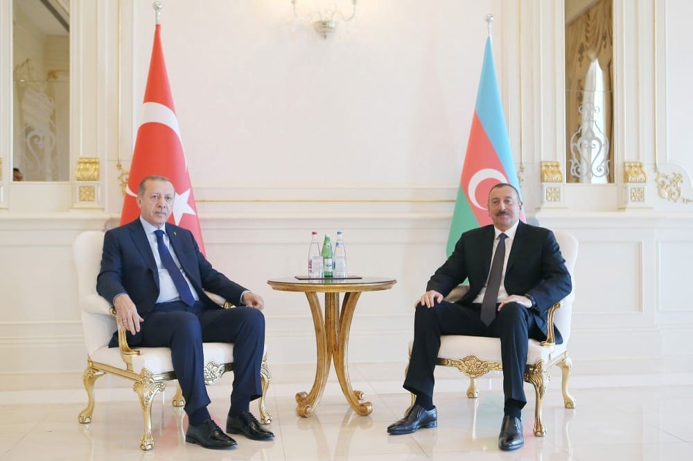 Ərdoğan və İlham Əliyev, foto: president.az