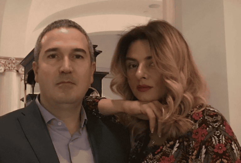 İbrahim İdris oğlu Rzabəyov və Kamilə Babayeva. Foto: Kamilə Babayevanın şəxsi instagram hesabı