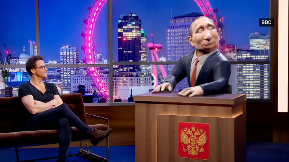 Kremlin: BBC-ə Putinin karikaturasının istifadəsinə icazə verilməyib